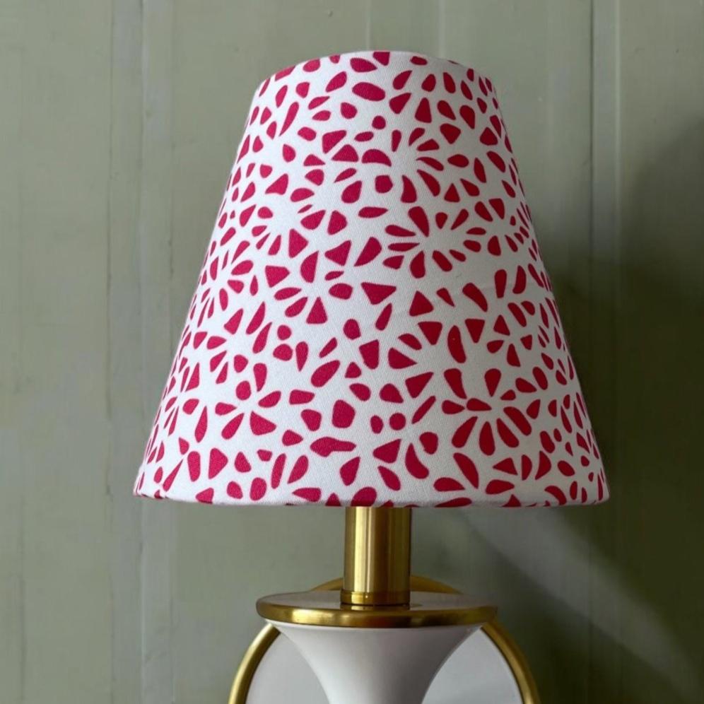 Pink Sconce Shade in Petal Party - Liza Pruitt