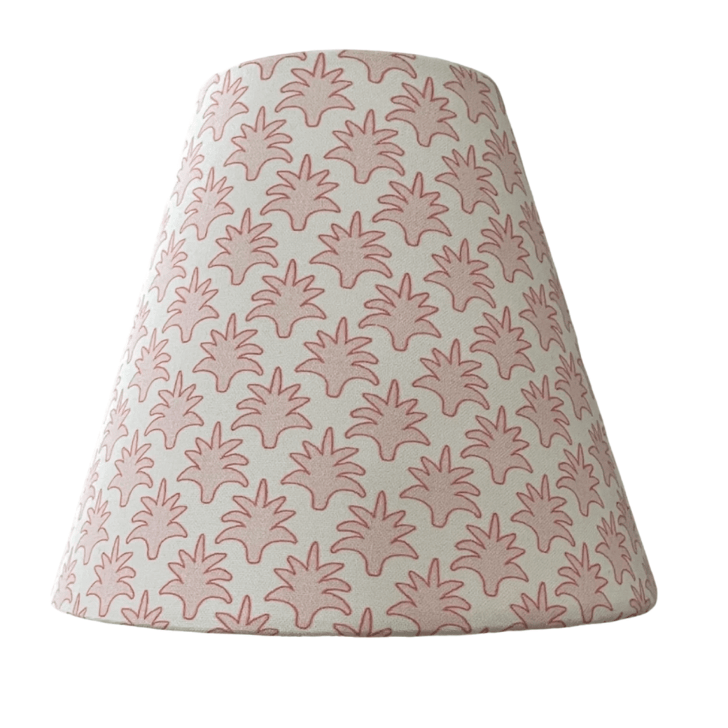 Pink Sconce Shade in Whitney - Liza Pruitt