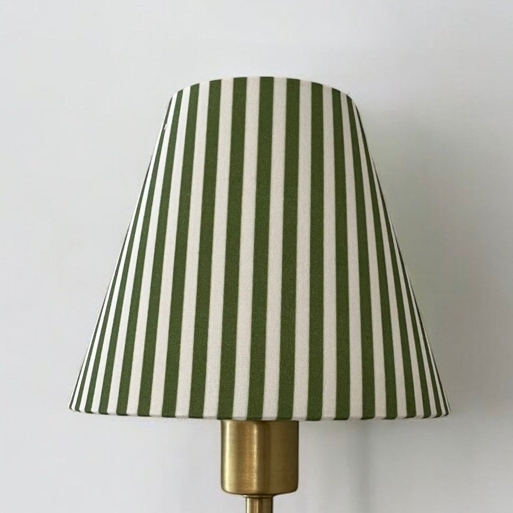 Pink Striped Sconce Shade - Liza Pruitt