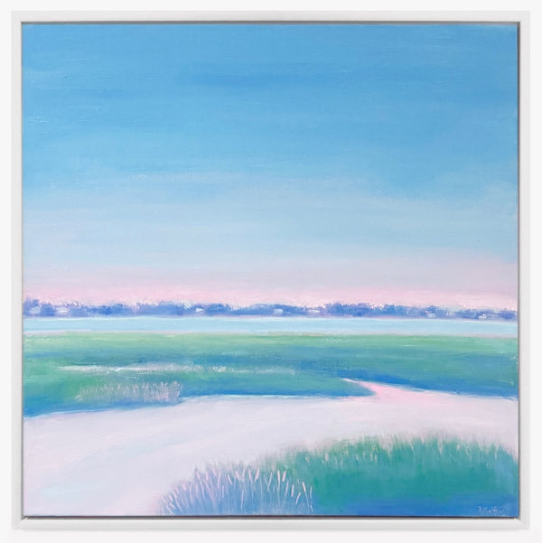 Pink Water | 36" h x 36" w | Framed - Liza Pruitt