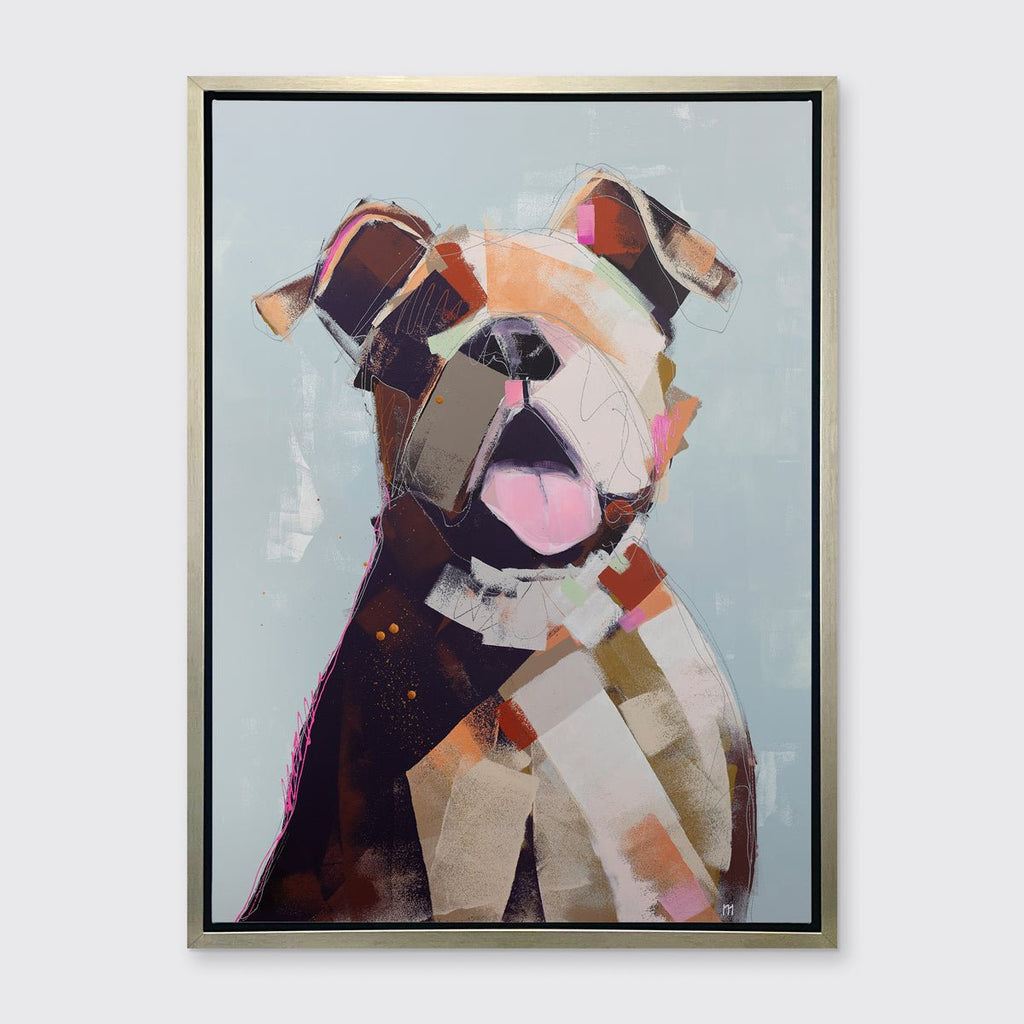Pitbull - Limited Edition Canvas Print - Liza Pruitt