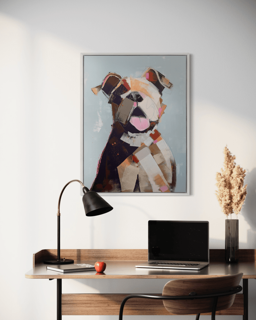 Pitbull - Limited Edition Canvas Print - Liza Pruitt