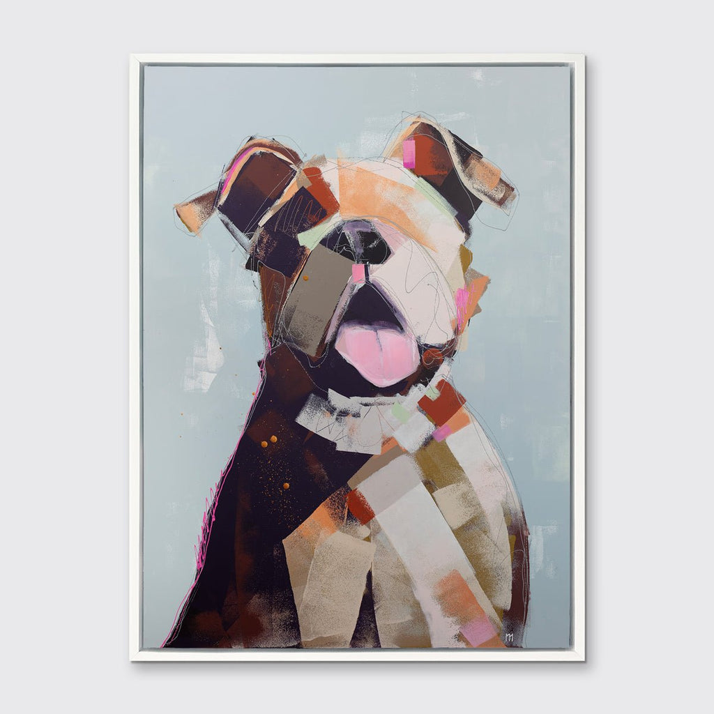 Pitbull - Limited Edition Canvas Print - Liza Pruitt