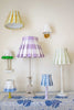 PLAID CLASSIC BOX PLEAT LAMPSHADE | PURPLE - Liza Pruitt