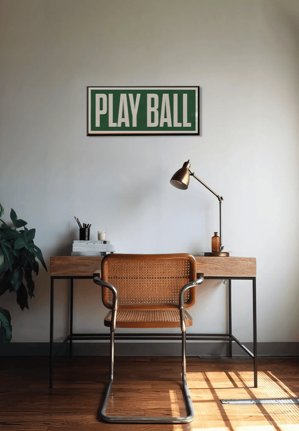 Play Ball Baseball Banner - Liza Pruitt