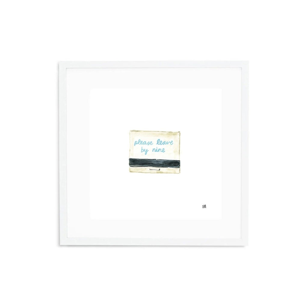 Please Leave by Nine Matchbook Fine Art Print - Liza Pruitt