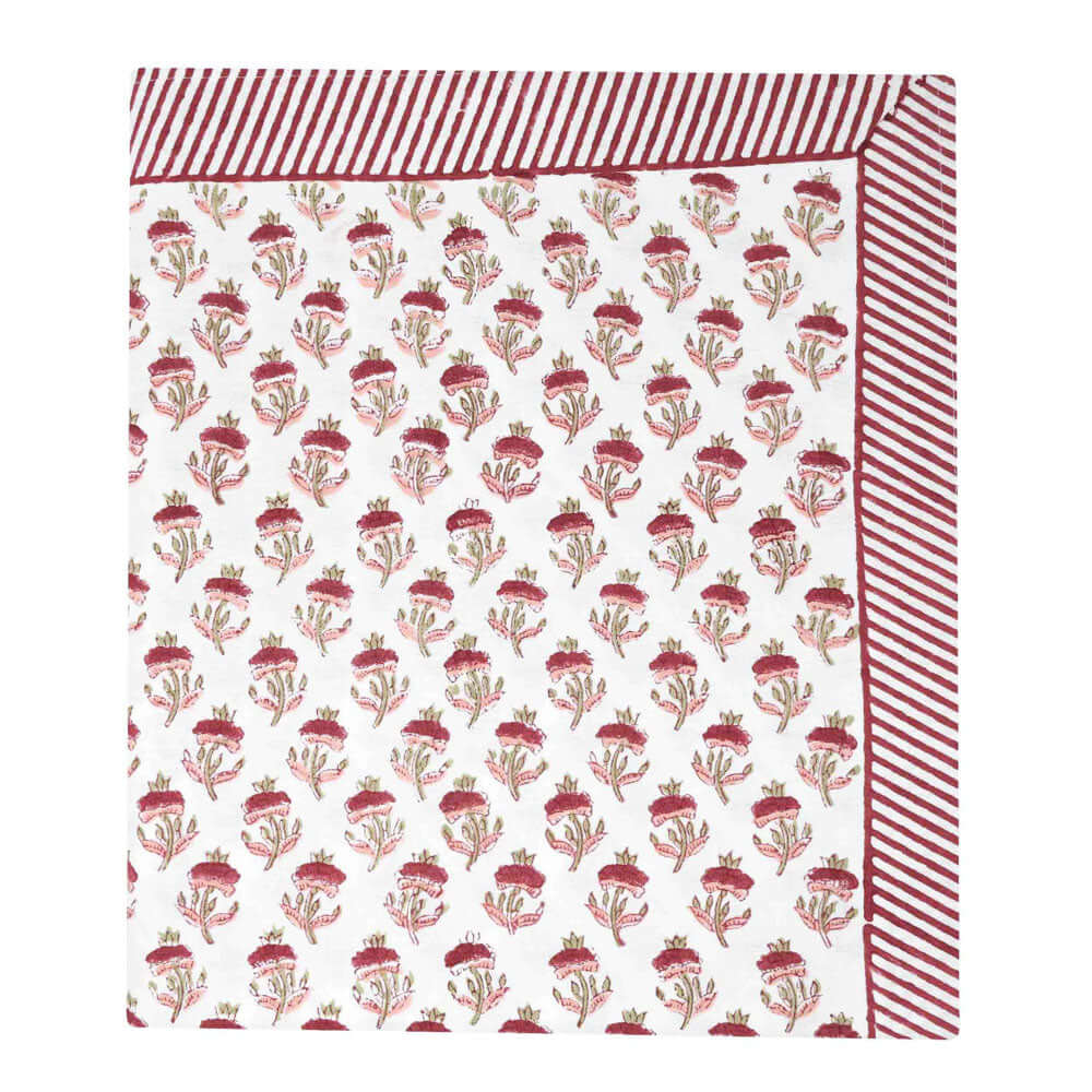 Plum Blossom Square Tablecloth - Liza Pruitt