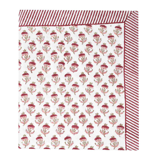 Plum Blossom Square Tablecloth - Liza Pruitt