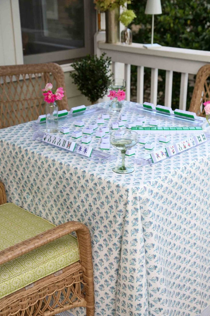 Plum Blossom Square Tablecloth - Liza Pruitt