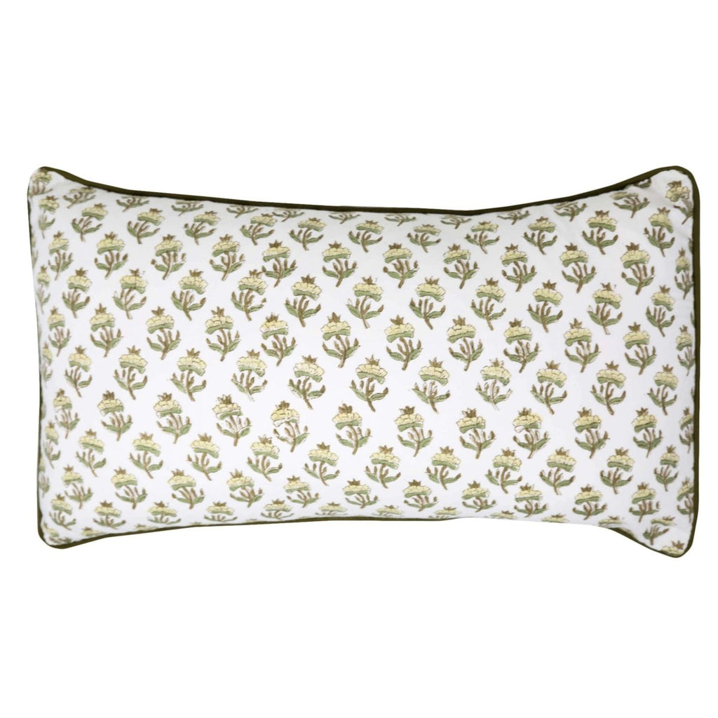 Plum Blossom Throw Pillow Cover - Liza Pruitt