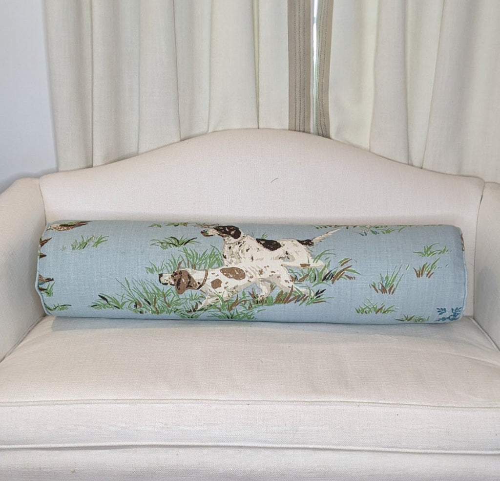 Pointers in Blue Sky by Schumacher Bolster - Liza Pruitt