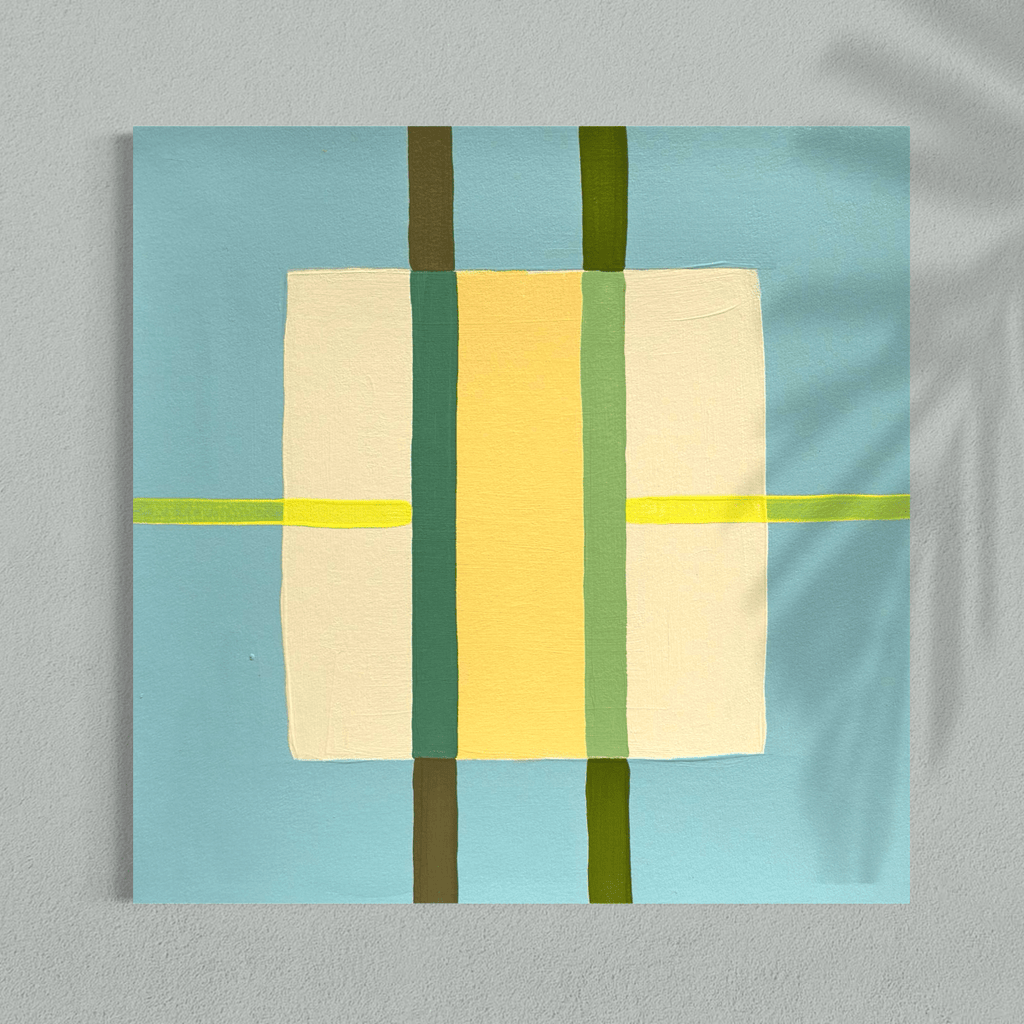 Poolside Color Study - Pool Lanes No.1 - Liza Pruitt