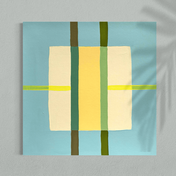 Poolside Color Study - Pool Lanes No.1 - Liza Pruitt