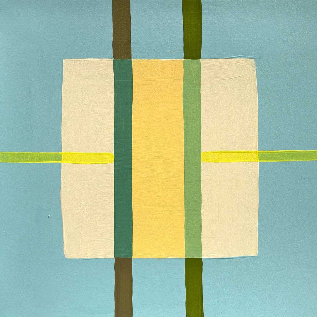 Poolside Color Study - Pool Lanes No.1 - Liza Pruitt