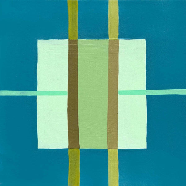 Poolside Color Study - Pool Lanes No.2 - Liza Pruitt
