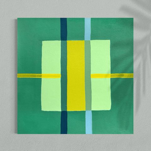 Poolside Color Study - Pool Lanes No.3 - Liza Pruitt