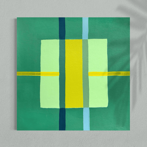 Poolside Color Study - Pool Lanes No.3 - Liza Pruitt