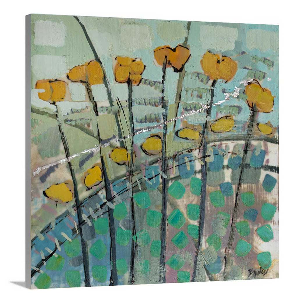 Poppies A Field - Open Edition Canvas Print - Liza Pruitt