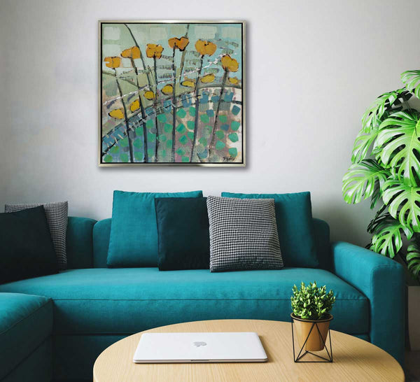 Poppies A Field - Open Edition Canvas Print - Liza Pruitt