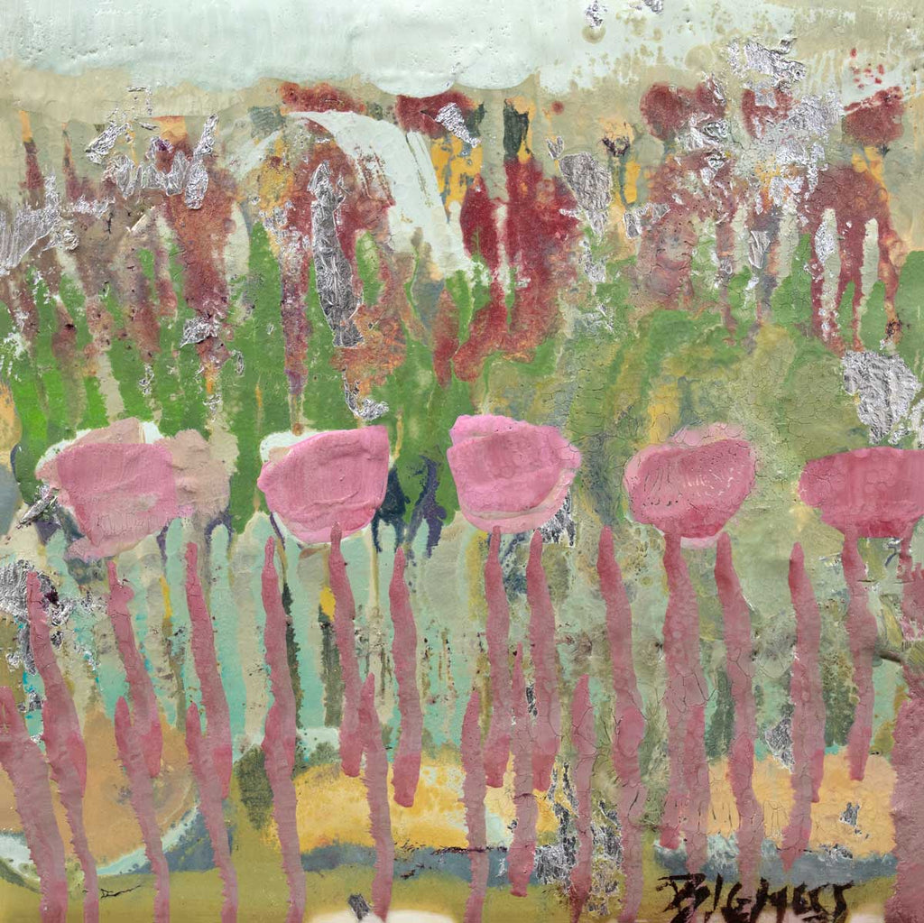 Poppies All Pink - Open Edition Canvas Print - Liza Pruitt