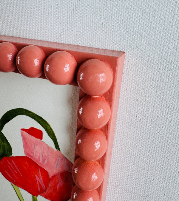Poppies in a Vase I | 8" h x 6" w | Framed - Liza Pruitt
