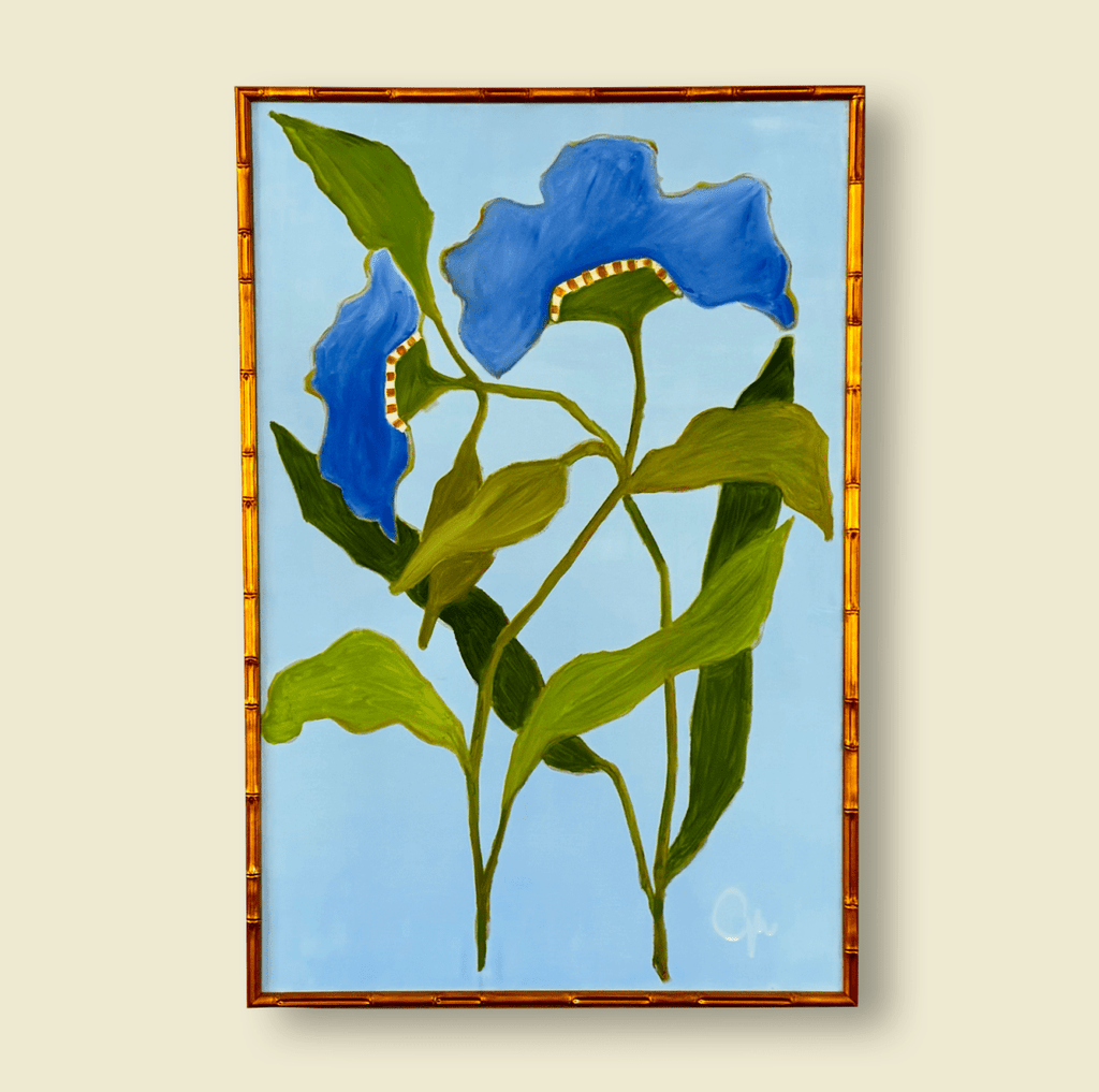 Poppy | 36" h x 24" w | Framed - Liza Pruitt