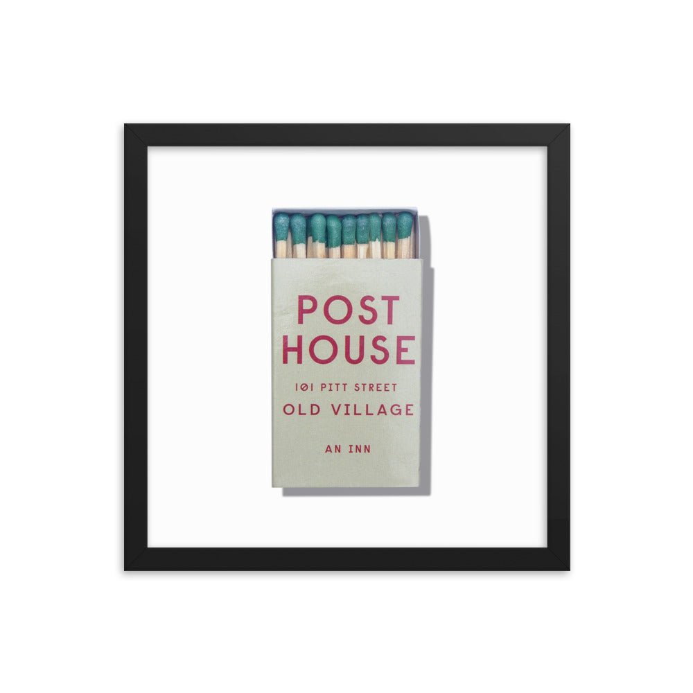 Post House Framed Print - Liza Pruitt