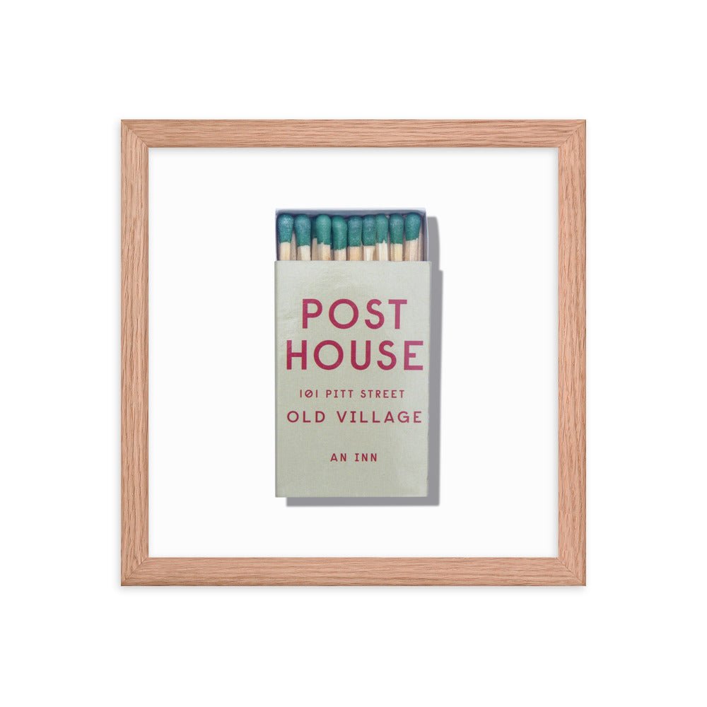 Post House Framed Print - Liza Pruitt