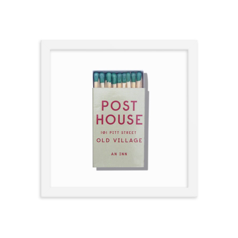 Post House Framed Print - Liza Pruitt