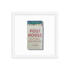 Post House Framed Print - Liza Pruitt