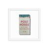 Post House Framed Print - Liza Pruitt