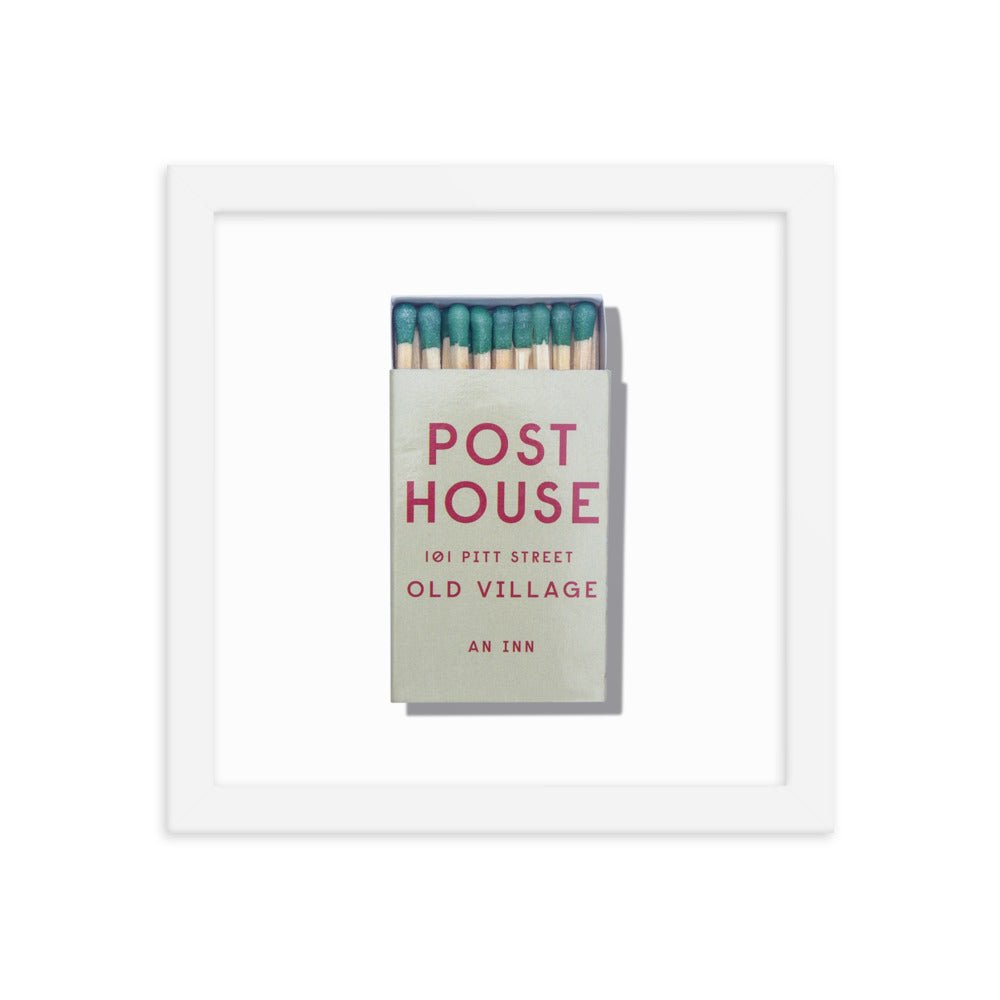 Post House Framed Print - Liza Pruitt