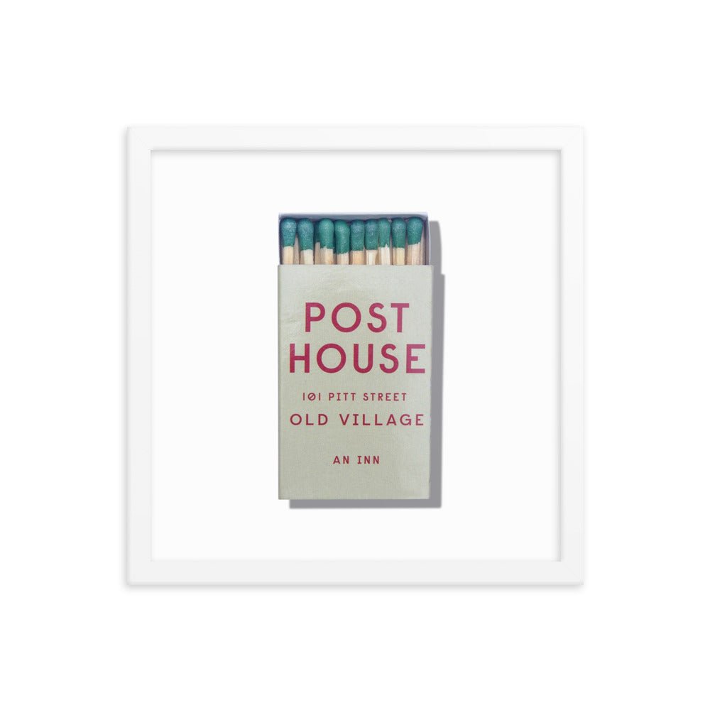 Post House Framed Print - Liza Pruitt