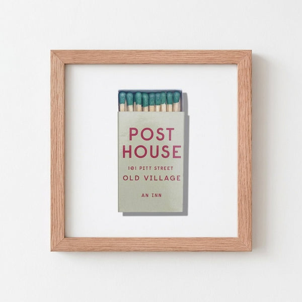 Post House Framed Print - Liza Pruitt