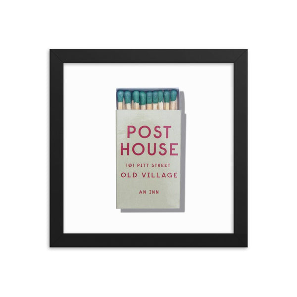 Post House Framed Print - Liza Pruitt