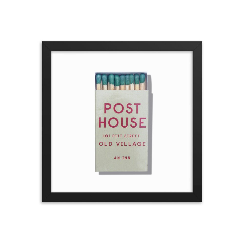Post House Framed Print - Liza Pruitt