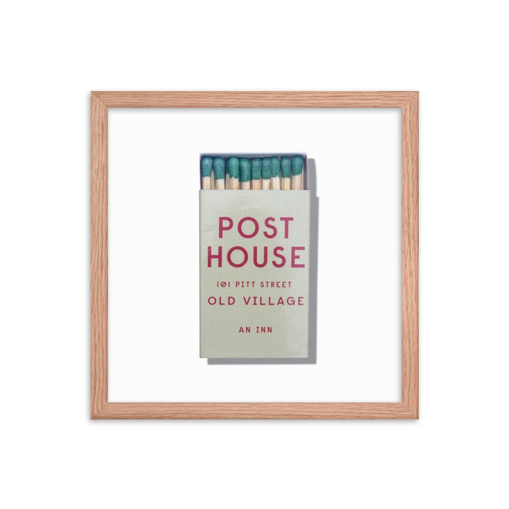 Post House Framed Print - Liza Pruitt
