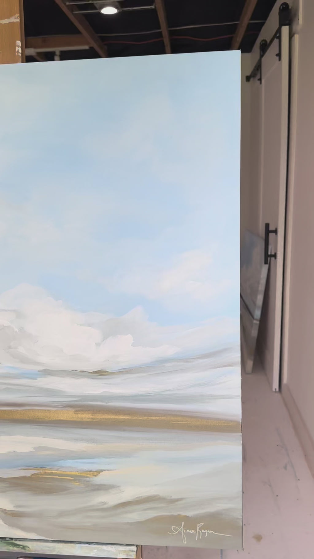 Where the Light Breaks | 36" h x 36" w - Liza Pruitt Art