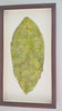 Yellow chartreuse leaf nature inspired artwork