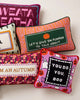 Pumpkin To Talk About Needlepoint Pillow - Liza Pruitt
