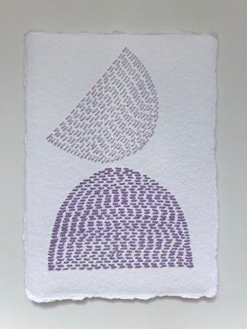 Purple III | 7.25" h x 5.25" w - Liza Pruitt