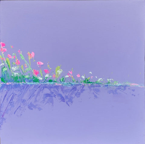 Purple Skies I | 12" x 12" - Liza Pruitt