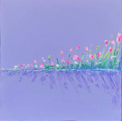 Purple Skies II | 12" x 12" - Liza Pruitt