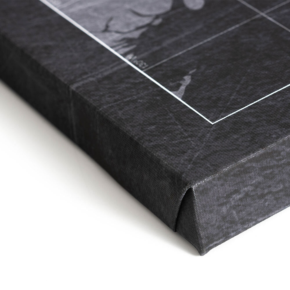 Push Pin National Parks Map - Modern Slate - Pins Included! - Liza Pruitt