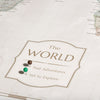 Push Pin World Map Pin Board - Desert Sunrise - Pins Included! - Liza Pruitt