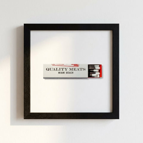 Quality Meats Framed Print - Liza Pruitt