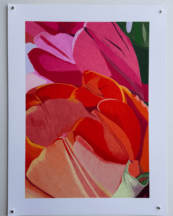 Queen of Hearts | 24" h x 18" w - Liza Pruitt