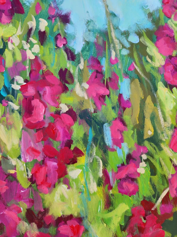 Quince Branches | 30" h x 40" w - Liza Pruitt