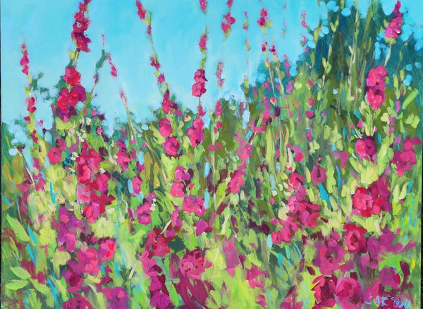 Quince Branches | 30" h x 40" w - Liza Pruitt