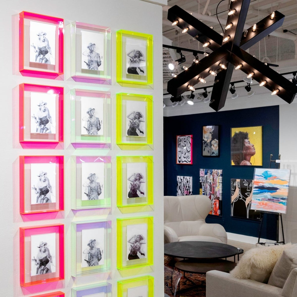 Raise Your Hands by B. Shawn Cox 4x6" Framed In Your Choice of Magnetic Float Frame - Liza Pruitt